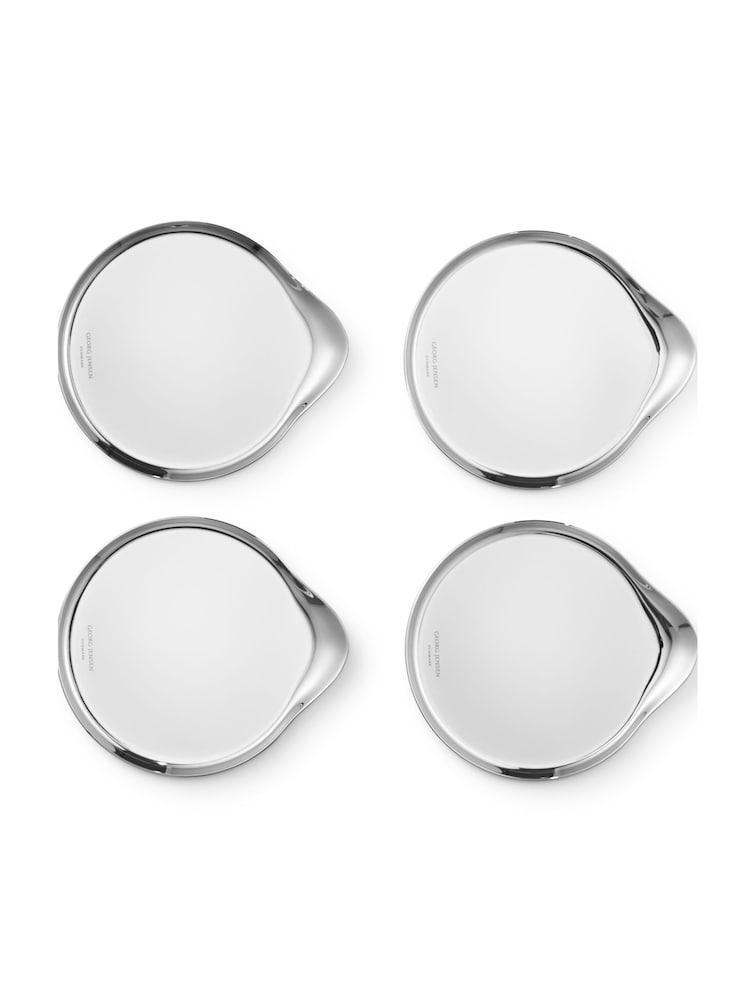 Georg Jensen Set of 4 Wine Bar Coasters - Image 1 of 3