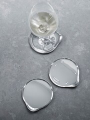 Georg Jensen Set of 4 Wine Bar Coasters - Image 3 of 3