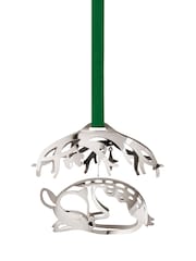 Georg Jensen Silver Christmas Mobile Deer Palladium Plated - Image 1 of 2
