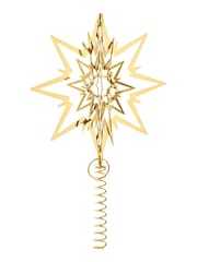 Georg Jensen Gold Seasonal Large Chrismtas Tree Topper Star 18KT Gold Plated - Image 1 of 1