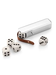 Georg Jensen Sky 5 Piece Dice Set with Case - Image 1 of 3