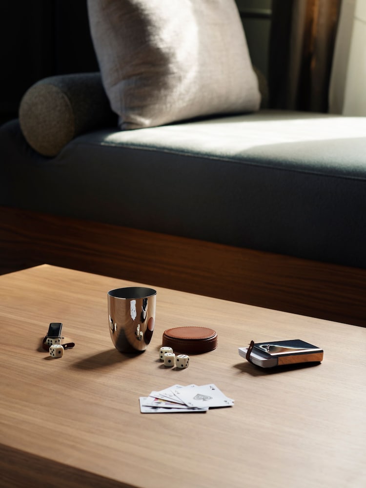 Georg Jensen Sky 5 Piece Dice Set with Case - Image 3 of 3