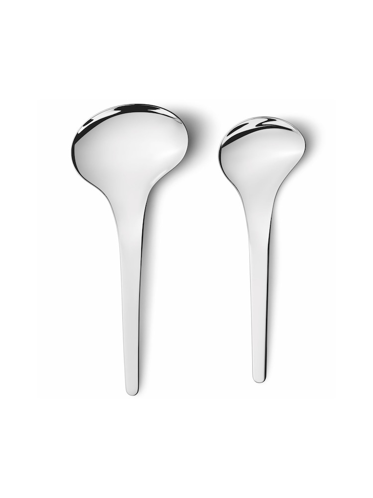 Georg Jensen Bloom Set of 2 serving Spoons - Image 1 of 1