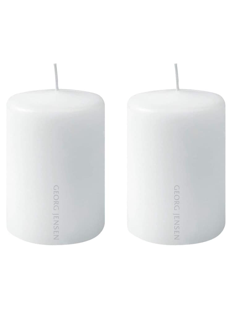 Georg Jensen Set of 2 H100mm Candles - Image 1 of 1