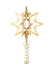 Georg Jensen Gold Seasonal Small Christmas Tree Topper Star 18KT Gold Plated - Image 1 of 2