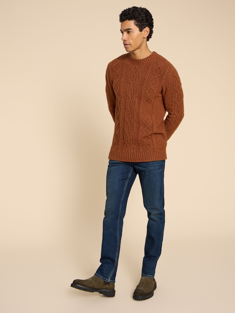 White Stuff Blue Eastwood Straight Jeans - Image 3 of 7