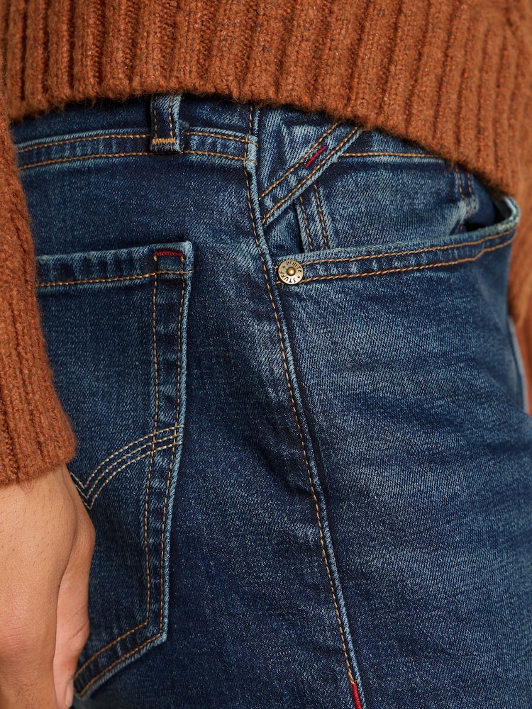 White Stuff Blue Eastwood Straight Jeans - Image 4 of 7