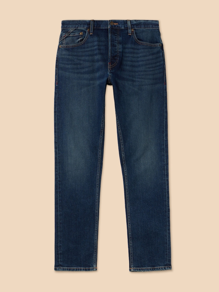 White Stuff Blue Eastwood Straight Jeans - Image 5 of 7