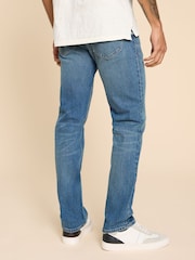 White Stuff Blue/White Eastwood Straight Jeans - Image 2 of 7