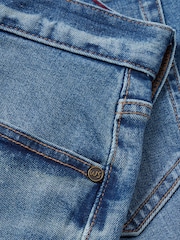 White Stuff Blue/White Eastwood Straight Jeans - Image 7 of 7