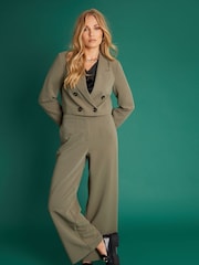 Another Sunday Green Wide Leg Trousers - Image 2 of 5