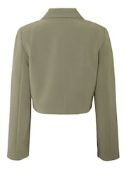Another Sunday Green Cropped Boxy Blazer - Image 4 of 5