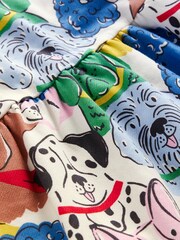 Boden Pink Dog Printed Sweatshirt Dress - Image 3 of 4