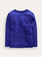 Boden Blue Printed Educational Cloud T-Shirt - Image 2 of 3