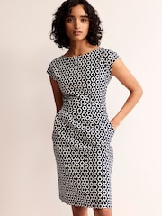 Französisches Marineblau - Boden Florrie Jersey Kleid aus 100 % Baumwolle - Bild 1 von 5