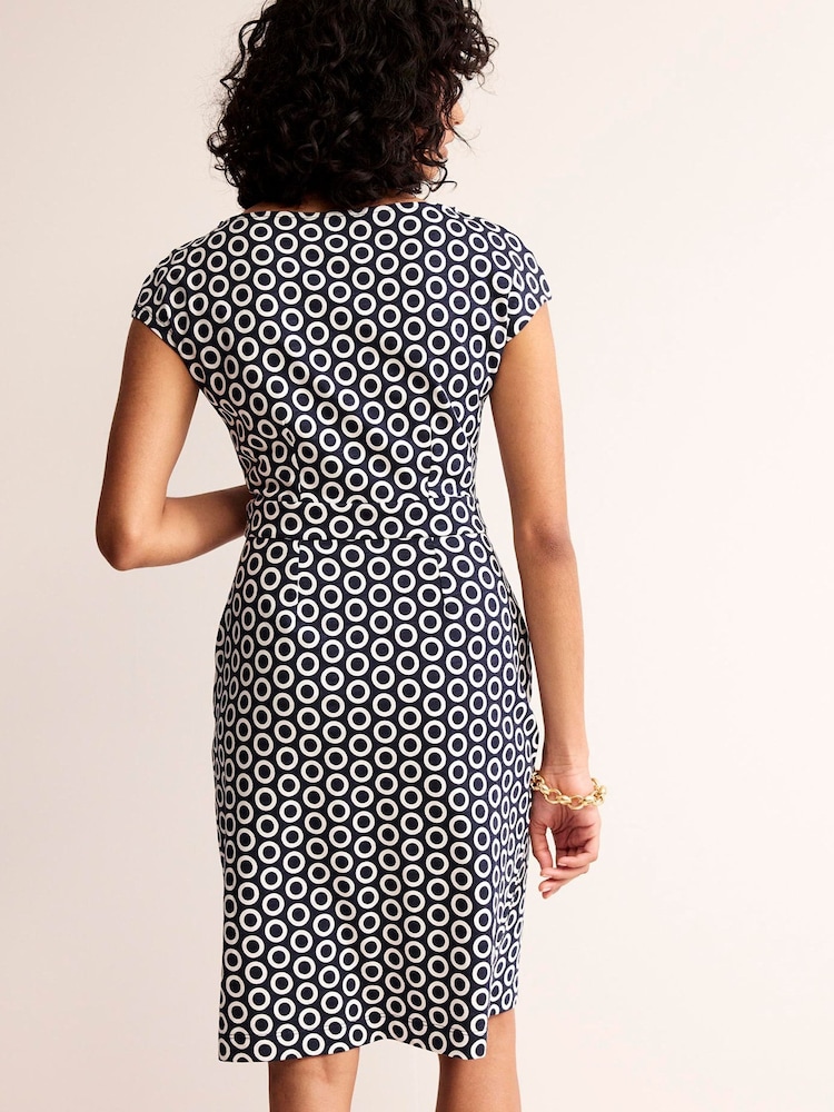 Französisches Marineblau - Boden Florrie Jersey Kleid aus 100 % Baumwolle - Bild 2 von 5