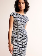 Französisches Marineblau - Boden Florrie Jersey Kleid aus 100 % Baumwolle - Bild 3 von 5