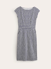 Französisches Marineblau - Boden Florrie Jersey Kleid aus 100 % Baumwolle - Bild 5 von 5