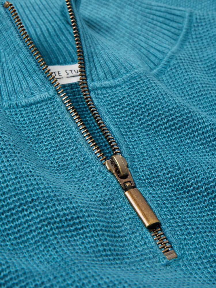 White Stuff Green Attadale Funnel Neck Jumper - Image 7 of 7