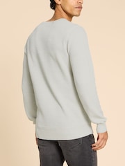 White Stuff Grey Attadale Crew Neck Jumper - Image 2 of 7