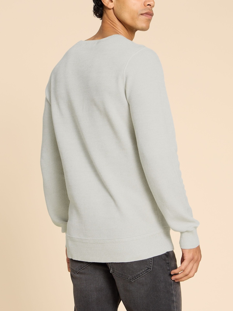 White Stuff Grey Attadale Crew Neck Jumper - Image 2 of 7
