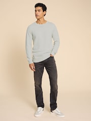 White Stuff Grey Attadale Crew Neck Jumper - Image 3 of 7