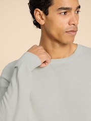 White Stuff Grey Attadale Crew Neck Jumper - Image 4 of 7