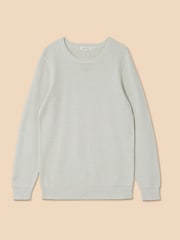 White Stuff Grey Attadale Crew Neck Jumper - Image 5 of 7