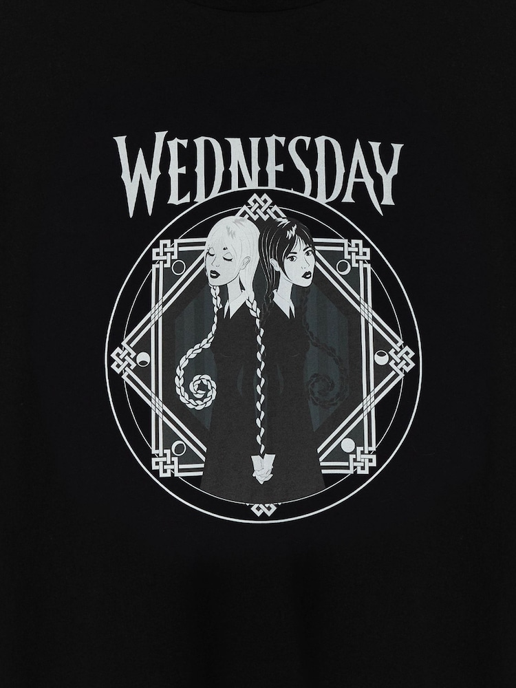 Vanilla Underground Black Wednesday Ladies Licensing 100% Cotton T-Shirt - Image 4 of 4