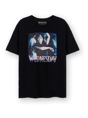 Vanilla Underground Black Wednesday Ladies Licensing 100% Cotton T-Shirt - Image 1 of 4