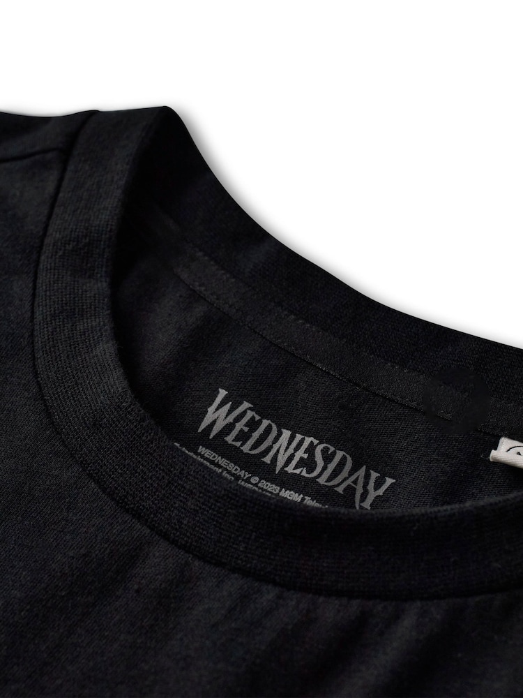 Vanilla Underground Black Wednesday Ladies Licensing 100% Cotton T-Shirt - Image 2 of 4