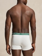 Polo Ralph Lauren White Classic Trunks 3 Pack - Image 3 of 7