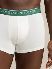 Polo Ralph Lauren White Classic Trunks 3 Pack - Image 4 of 7