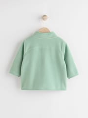 Sage Green Baby Micro Fleece Jacket (0mths-2yrs) - Image 2 of 6