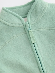 Sage Green Baby Micro Fleece Jacket (0mths-2yrs) - Image 4 of 6