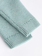 Teal Blue 100% Cotton Cardigan (0mths-2yrs) - Image 7 of 8