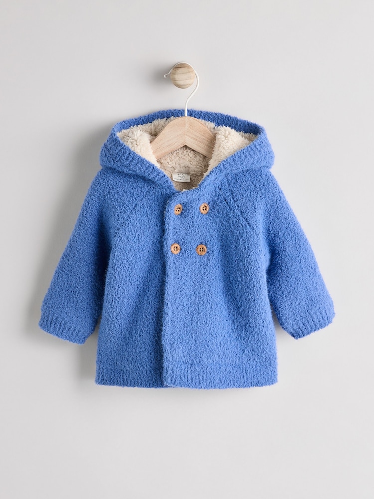 Blue Baby Hooded Cardigan (0mths-2yrs) - Image 1 of 7