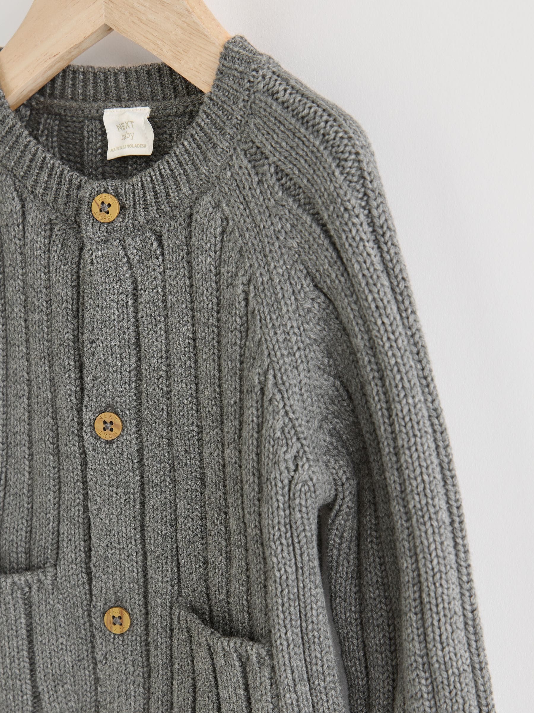 トップス eaphi compact logoknit cardigan gray Eaphi COMPACT LOGO KNIT CARDIGAN gray 👗eaphi COMPACT LOGO KNIT