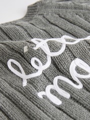 Grey Little Man 100% Cotton Cardigan (0mths-2yrs) - Image 8 of 8