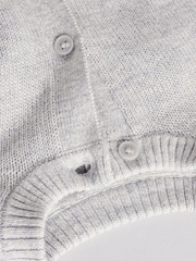 Grey Bear 100% Cotton Cardigan (0mths-2yrs) - Image 5 of 7