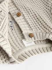 Grey Giraffe 100% Cotton Cardigan (0mths-2yrs) - Image 9 of 12