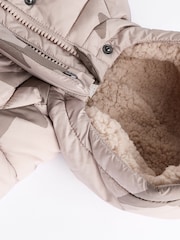 Neutral Star Baby Puffer Coat (0mths-2yrs) - Image 5 of 7