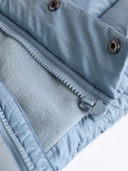 Blue Baby Puffer Coat (0mths-2yrs) - Image 6 of 7