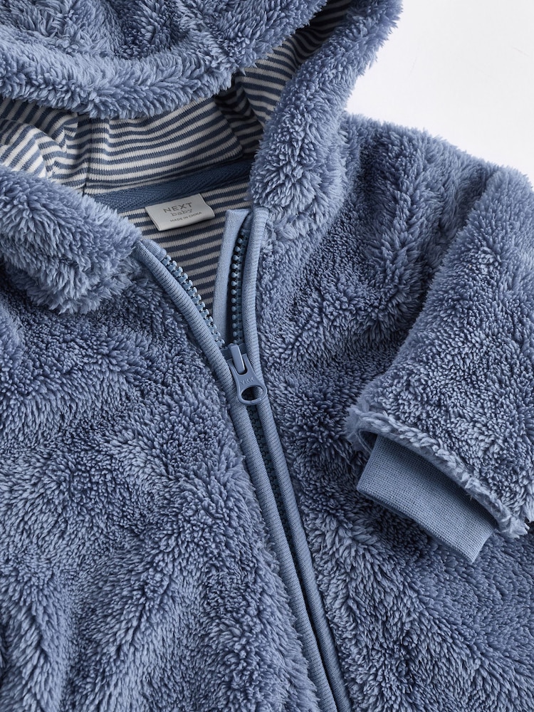 Mornarica - dojenček Cosy Zip Lined s Kapuco Fleece vse v enem (0mths-2yrs) - Slika 9 iz 9 Mornarica - dojenček Cosy Zip Lined s Kapuco Fleece vse v enem (0mths-2yrs) - Slika 9 iz 9