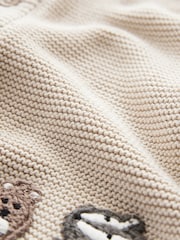 Neutral Train Character 100% Cotton Cardigan (3mths-7yrs) - Image 4 of 4