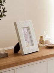 Natural Linen Effect Photo Frame - Image 1 of 5