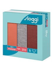 Sloggi 24/7 Weekend Tai Knickers Three Pack - Image 11 of 11