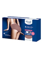 Sloggi Basic+ Midi Black Knickers 3 Pack - Image 11 of 11