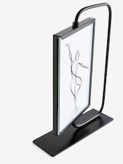 Black Pill Shape Swivel Photo Frame - Image 4 of 4