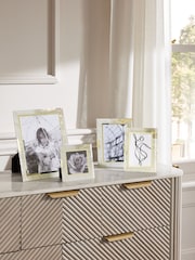 Gold Marble Glass Photo Frame - Image 2 of 5